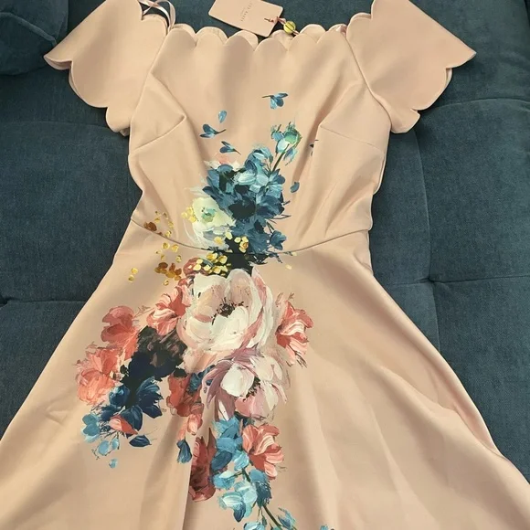 sachin and babi light blue dress Ted Baker Shelani Embellished Maxi Dress